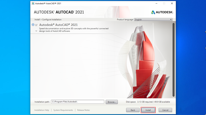 Download Tải Autocad 2021 Full Crack Miễn Phí Mới Nhất 2024 + Hướng Dẫn Cài Đặt 6 Cài đặt autocard 2021