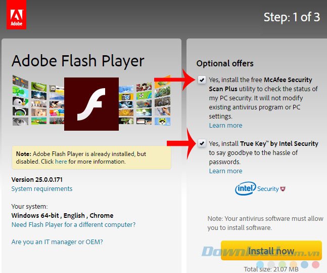 Download Adobe Flash Player Full miễn phí và mới nhất 2022