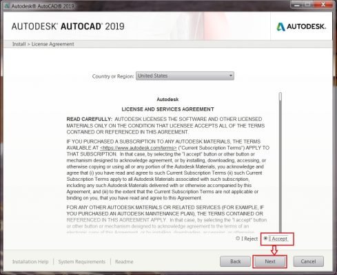 Tải AutoCAD 2019 Full Crack miễn phí 2024 + Hướng dẫn cài đặt chi tiết 4 Download AutoCAD 2019