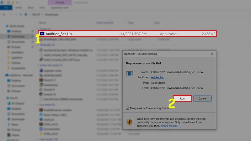 Tải Adobe Audition Active 