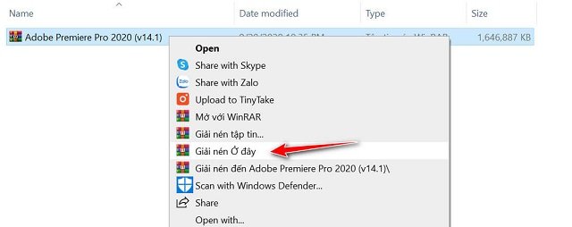 Tải Adobe Premiere Pro CC 2020