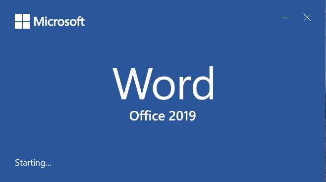 microsoft office 325 Word 2019 2