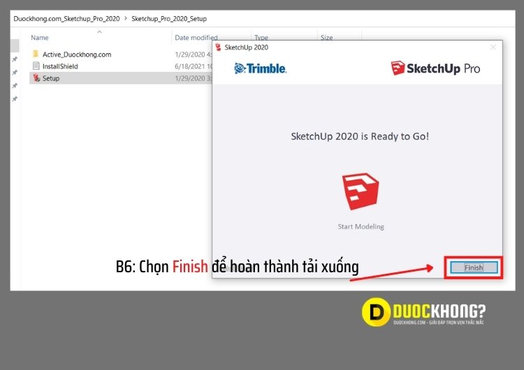 Tải SketchUp 2020 Pro Full vĩnh viễn miễn phí mới 2022