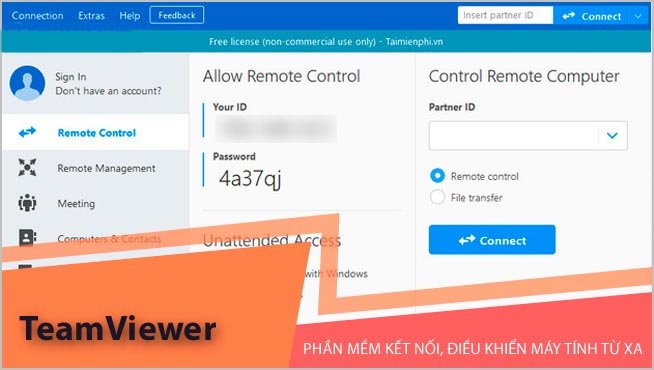 Tải TeamViewer Full Crack Miễn Phí Mới Nhất 2025 + Hướng dẫn cài đặt A-Z