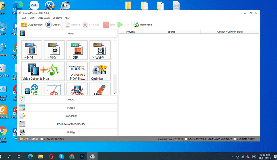 Tải Format Factory Full Crack Miễn Phí Mới Nhất 2025 + Hướng Dẫn Cài Đặt A-Z 8 Format Factory