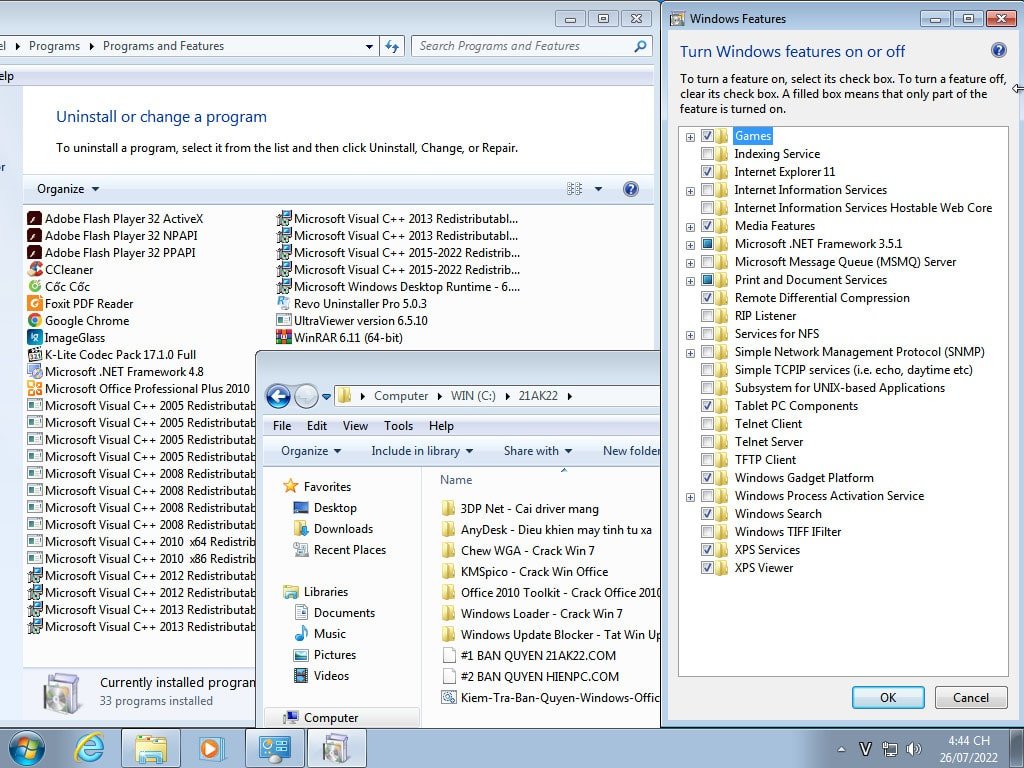 Tải Ghost Win 7 Ultimate Full Soft No Driver v5 Mượt Nhẹ 2022