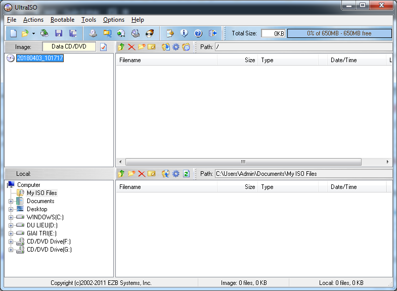 Tải UltraISO 9 Full