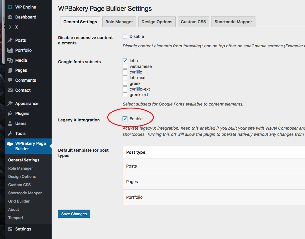 plugin WPBakery Page Builder 6.3