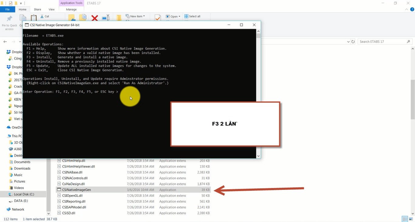 Tải CSI ETABS 2017 Full Crack Miễn Phí Mới Nhất 2025 + Hướng Dẫn Cài Đặt A-Z