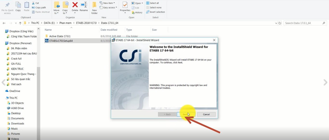 Tải CSI ETABS 2017 Full Crack Miễn Phí Mới Nhất 2025 + Hướng Dẫn Cài Đặt A-Z
