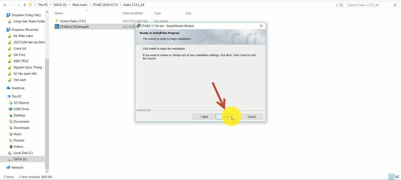 Tải CSI ETABS 2017 Full Crack Miễn Phí Mới Nhất 2025 + Hướng Dẫn Cài Đặt A-Z