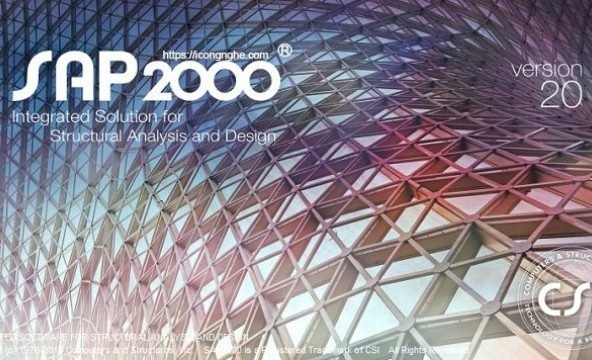 Phầm Mềm Khác 1611 Tải CSI SAP2000 v20.1.0 Full Crack Miễn Phí Mới Nhất 2025 + Hướng Dẫn Cài Đặt A-Z