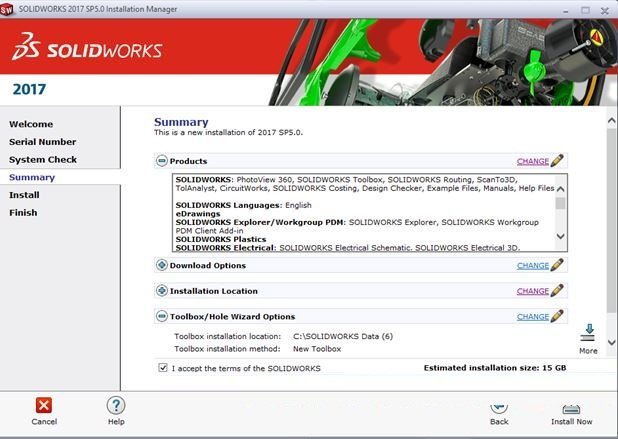 Tải SolidWorks 2017 Full Crack Miễn Phí Mới Nhất 2025 + Hướng Dẫn Cài Đặt A-Z 16 Tải SolidWorks 2017 Full Crack Miễn Phí Mới Nhất 2025 + Hướng Dẫn Cài Đặt A-Z